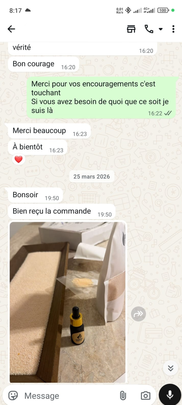 Témoignage cliente Shimeris